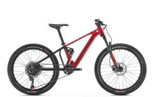 e-bike second hand Mondraker F-Play 24 full suspension rosu negru M