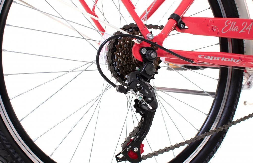 Bicicleta copii 24 Capriolo CTB Ella pink 13 - imagine 5