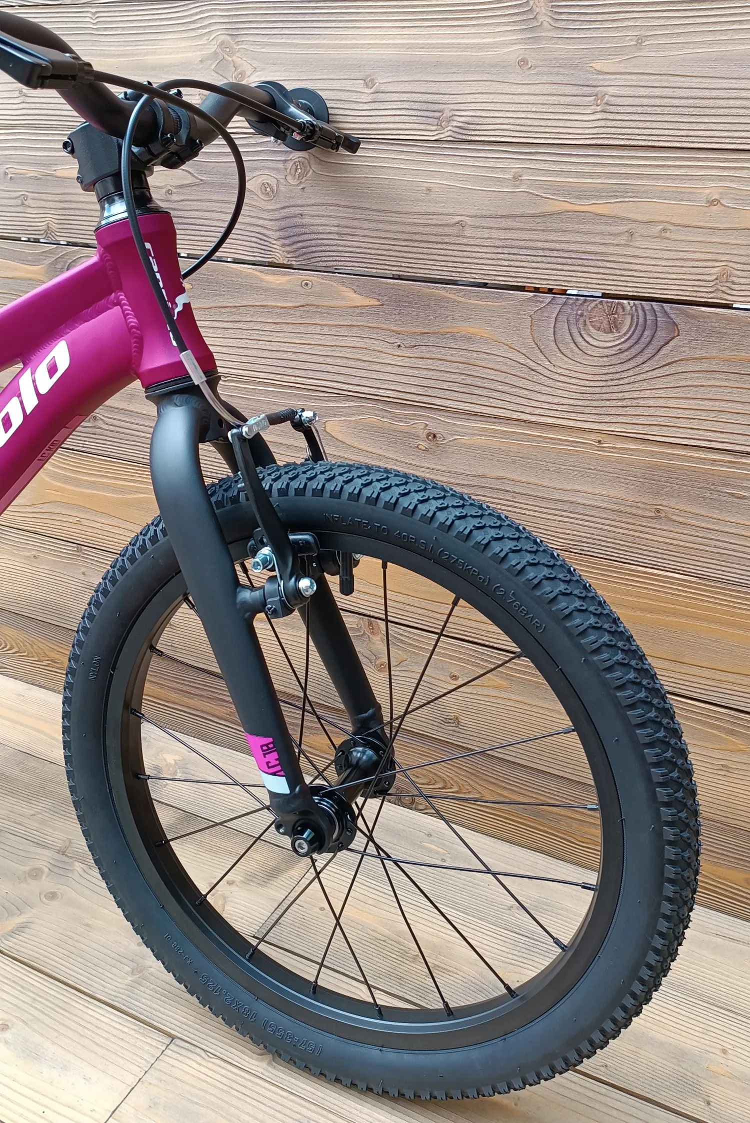 Bicicleta copii 18 Capriolo LC aluminiu violet 9 - imagine 5