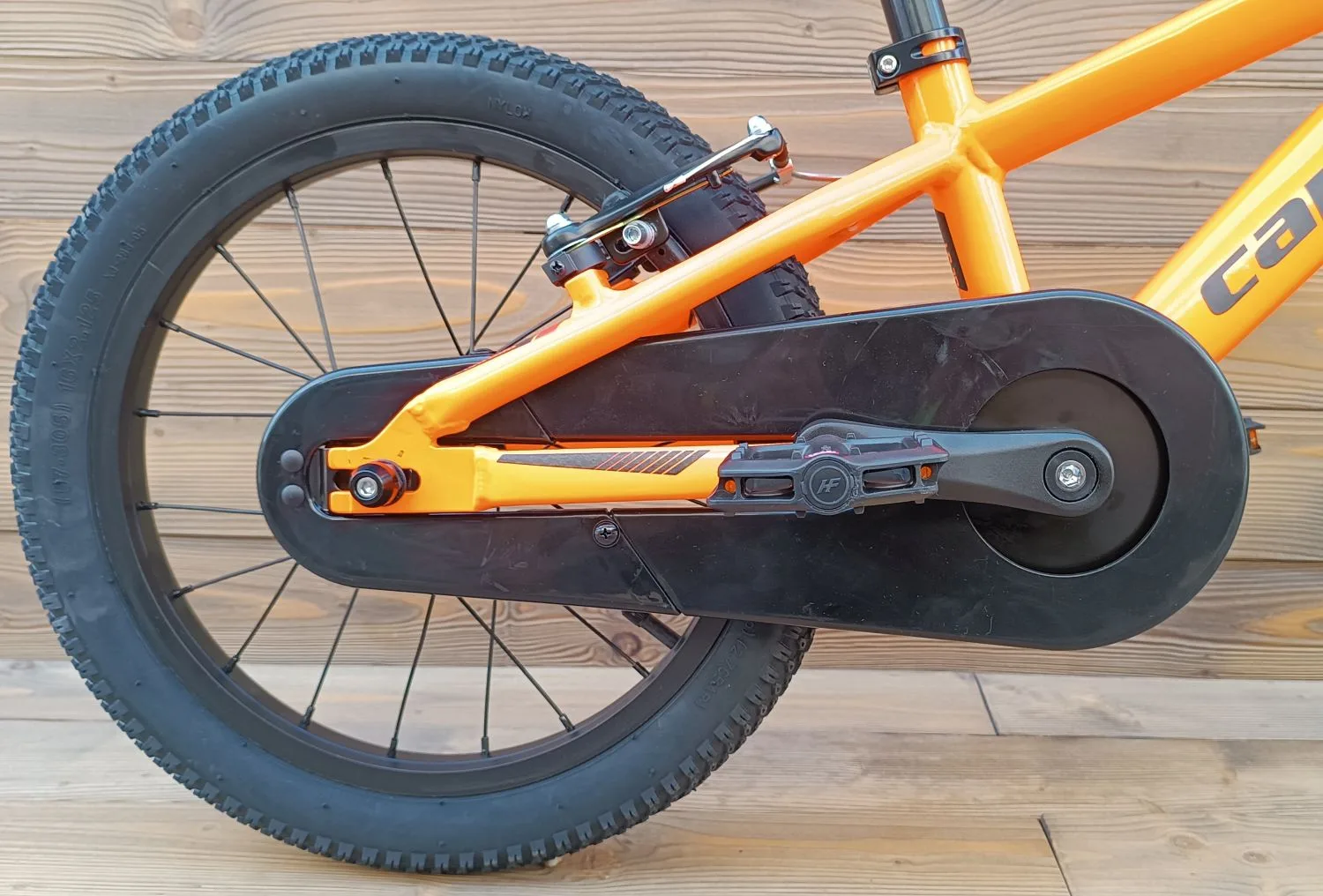 Bicicleta Capriolo copii LC 16 aluminiu orange cadru 8 - imagine 6