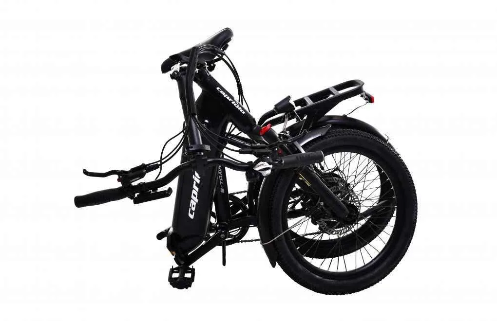 e-bike pliabila Capriolo 20 black, motor 250W, 36V, cu baterie de 36V, 374Wh - imagine 19