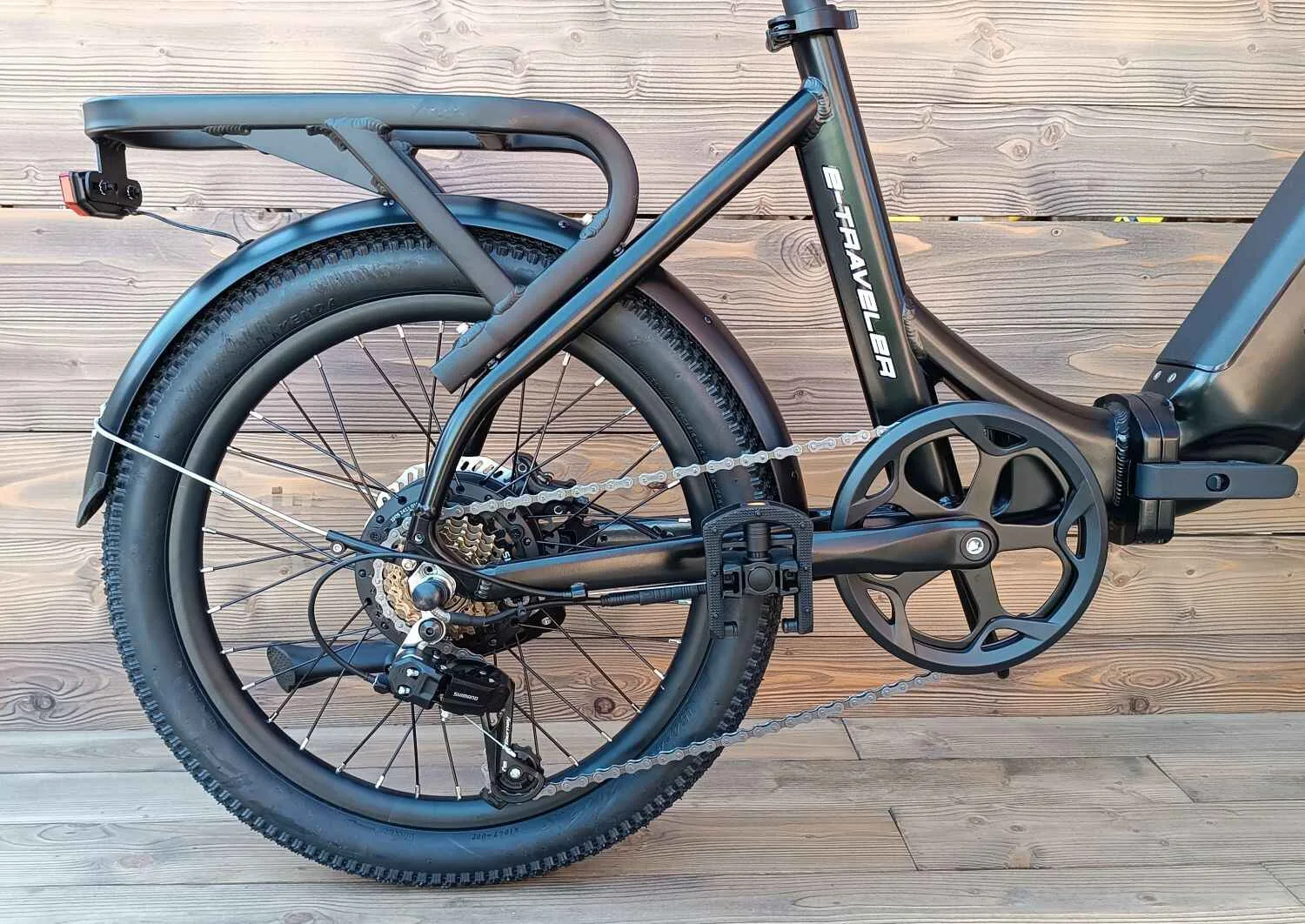 e-bike pliabila Capriolo 20 black, motor 250W, 36V, cu baterie de 36V, 374Wh - imagine 4