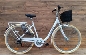 Bicicleta dama 28 Capriolo Melody oras 7 viteze alb negru 19