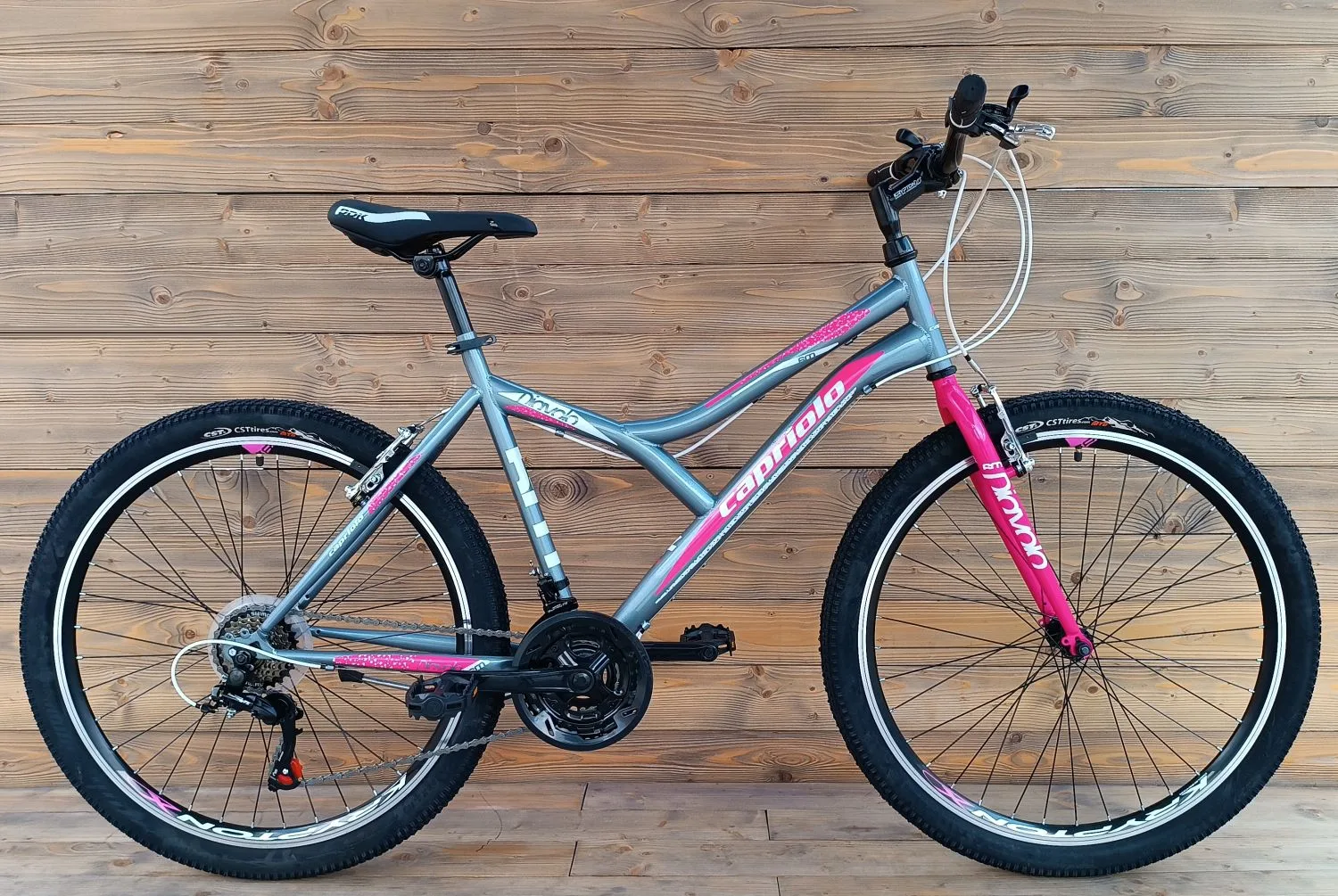 Bicicleta MTB 26 Capriolo Diavolo gri pink 19