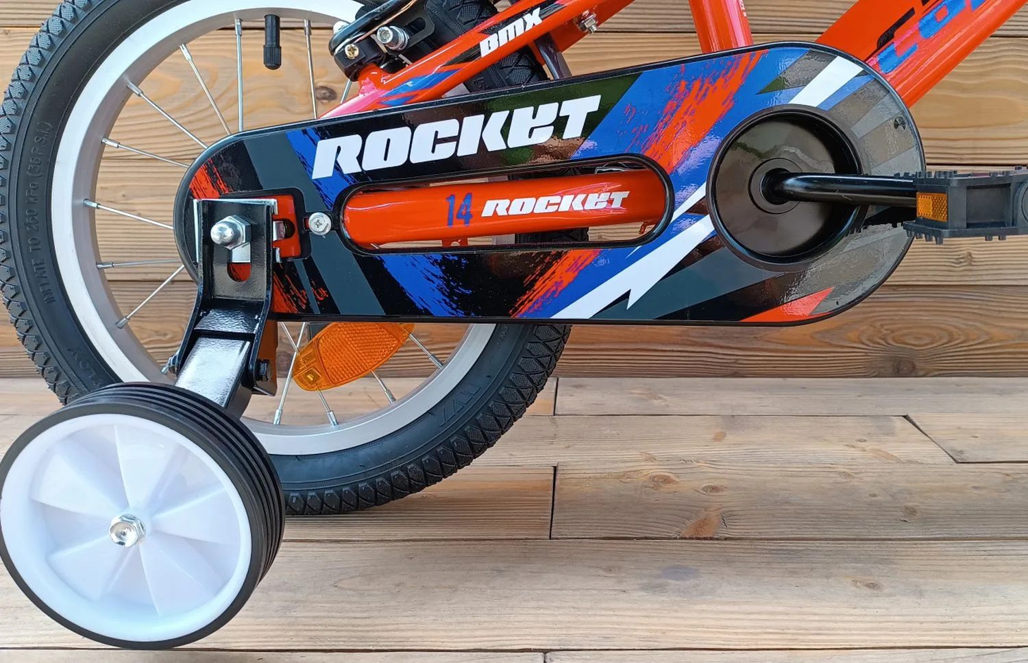 Bicicleta copii 14 Capriolo Rocket rosu - imagine 6