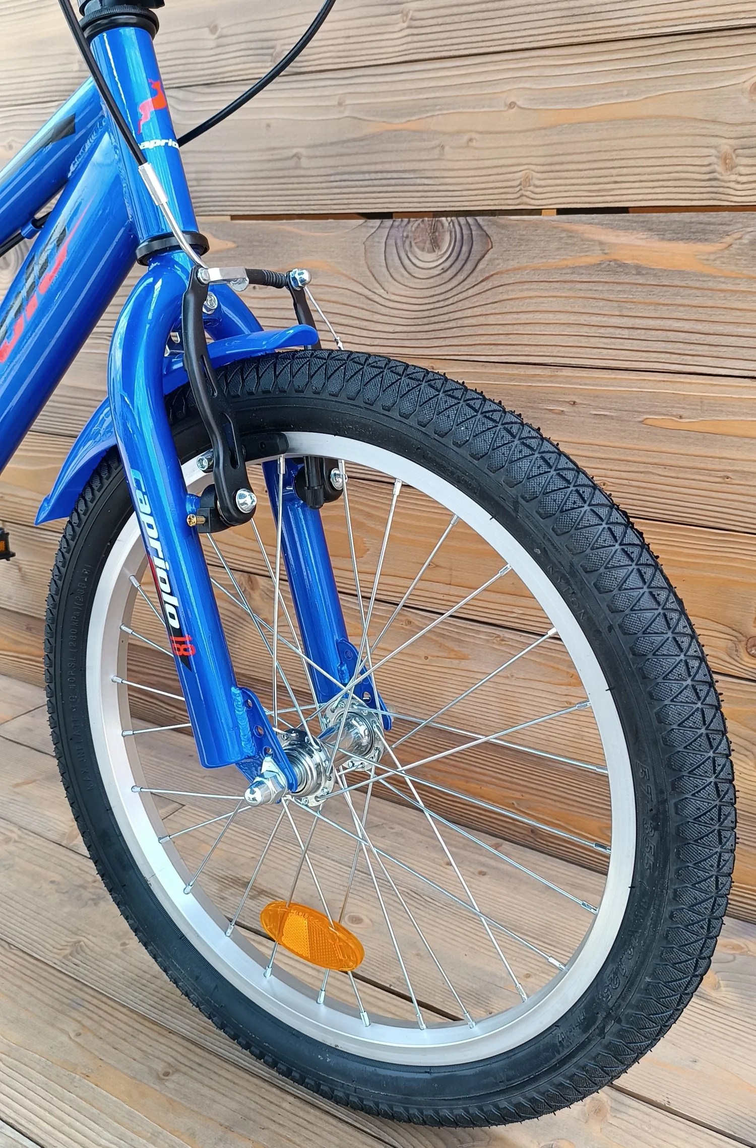 Bicicleta copii 18 Capriolo Rocket albastru - imagine 3