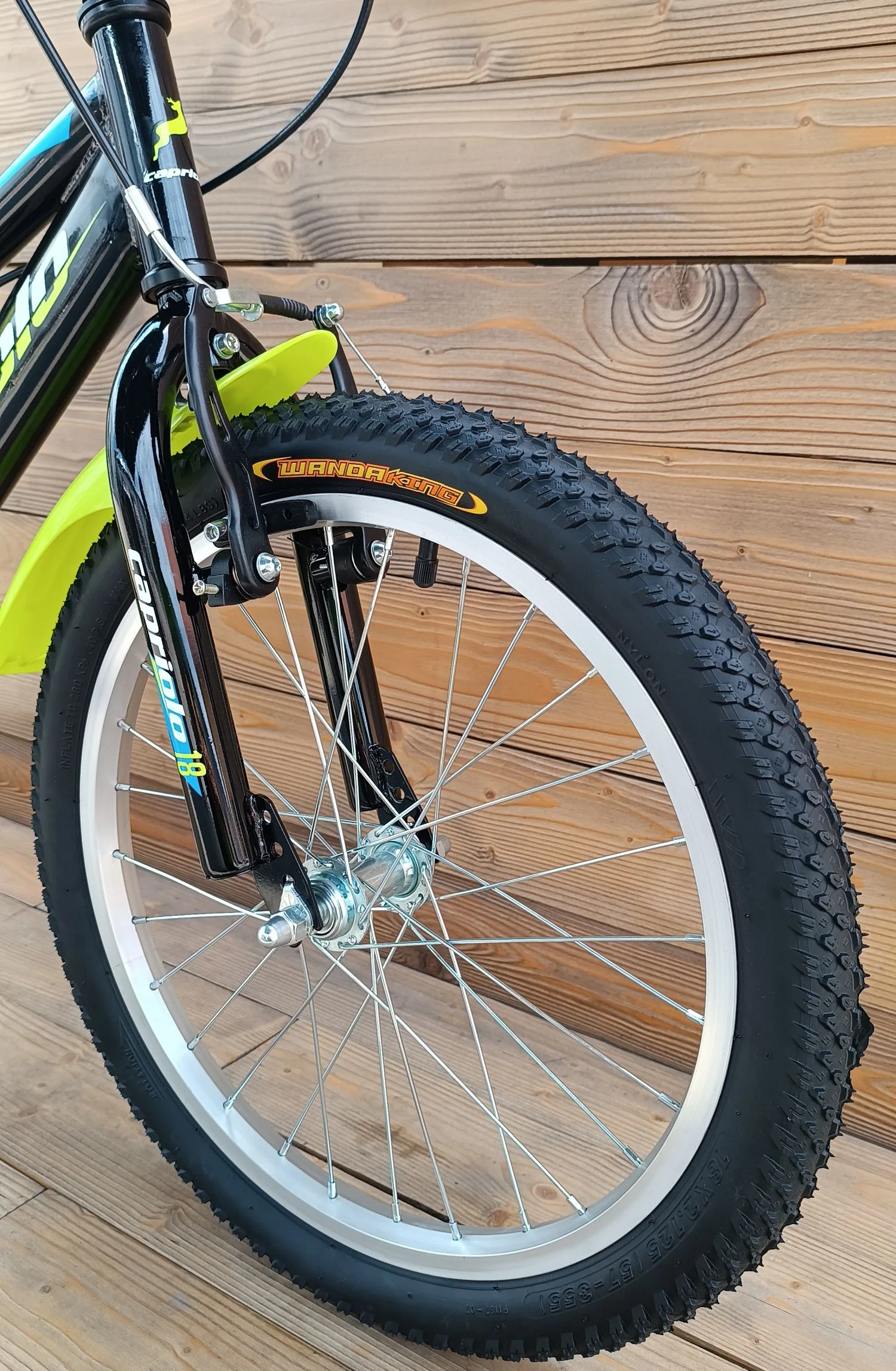 Bicicleta copii 18 Capriolo Rocket negru - imagine 3