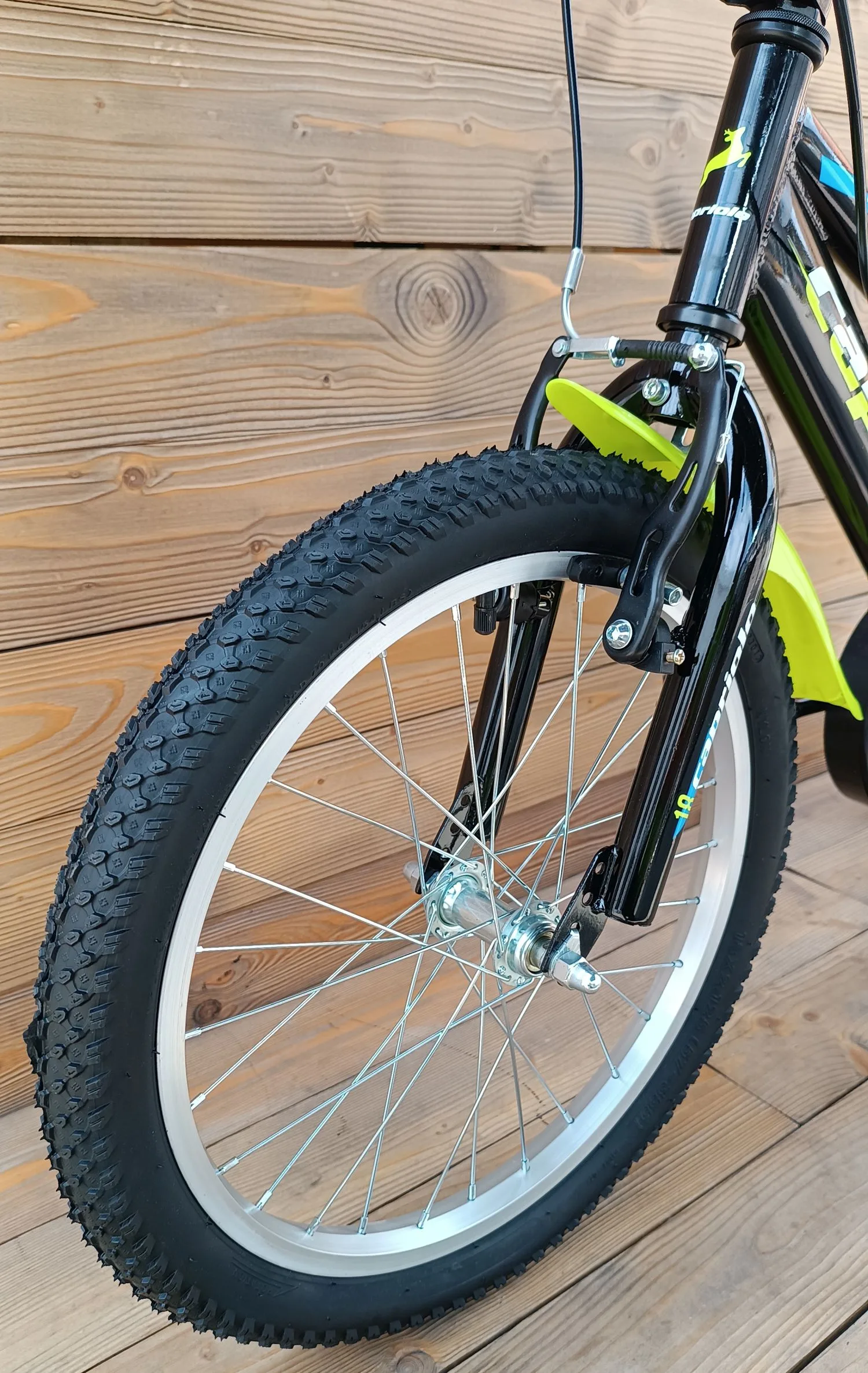 Bicicleta copii 18 Capriolo Rocket negru - imagine 4