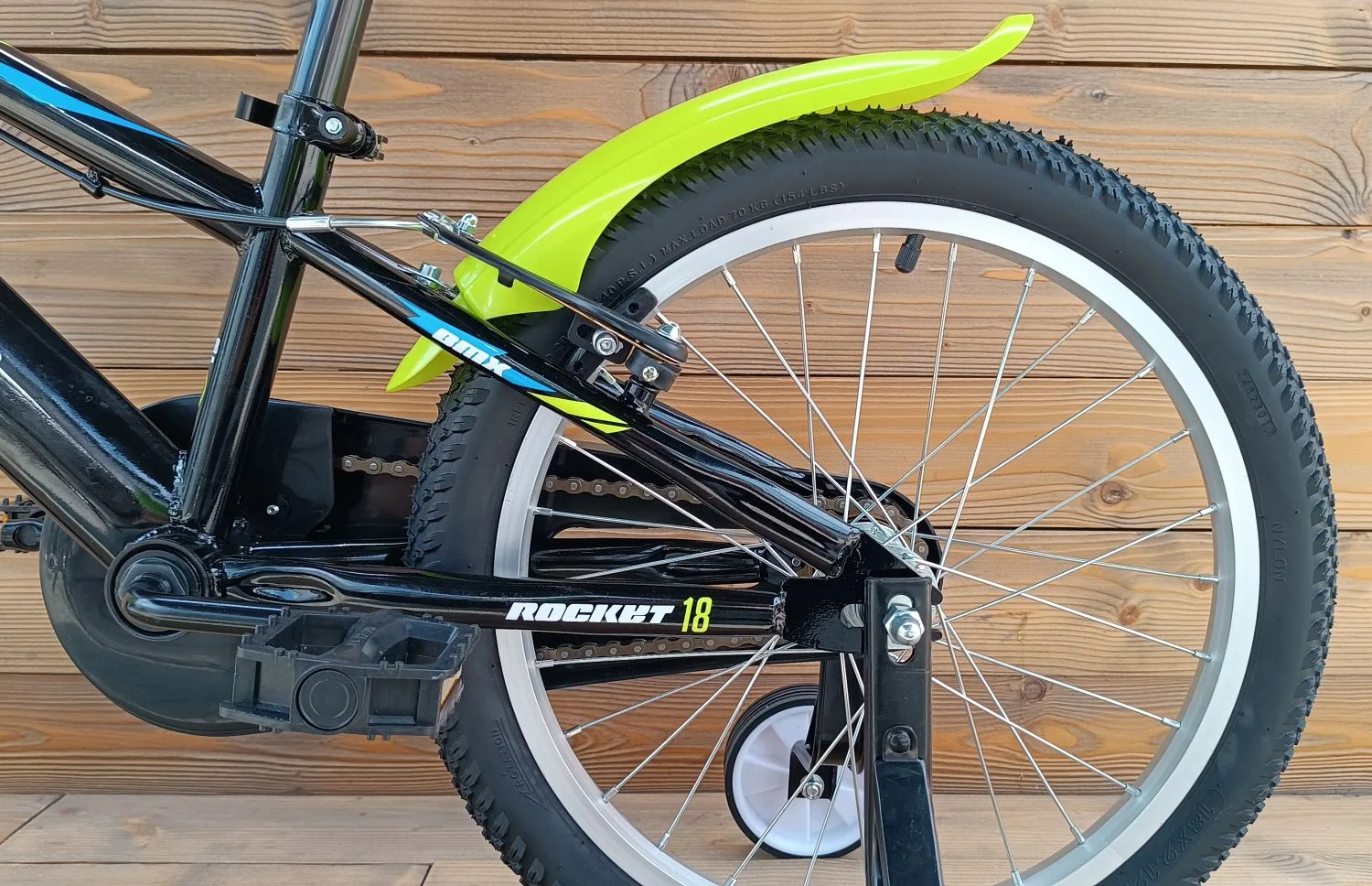 Bicicleta copii 18 Capriolo Rocket negru - imagine 6