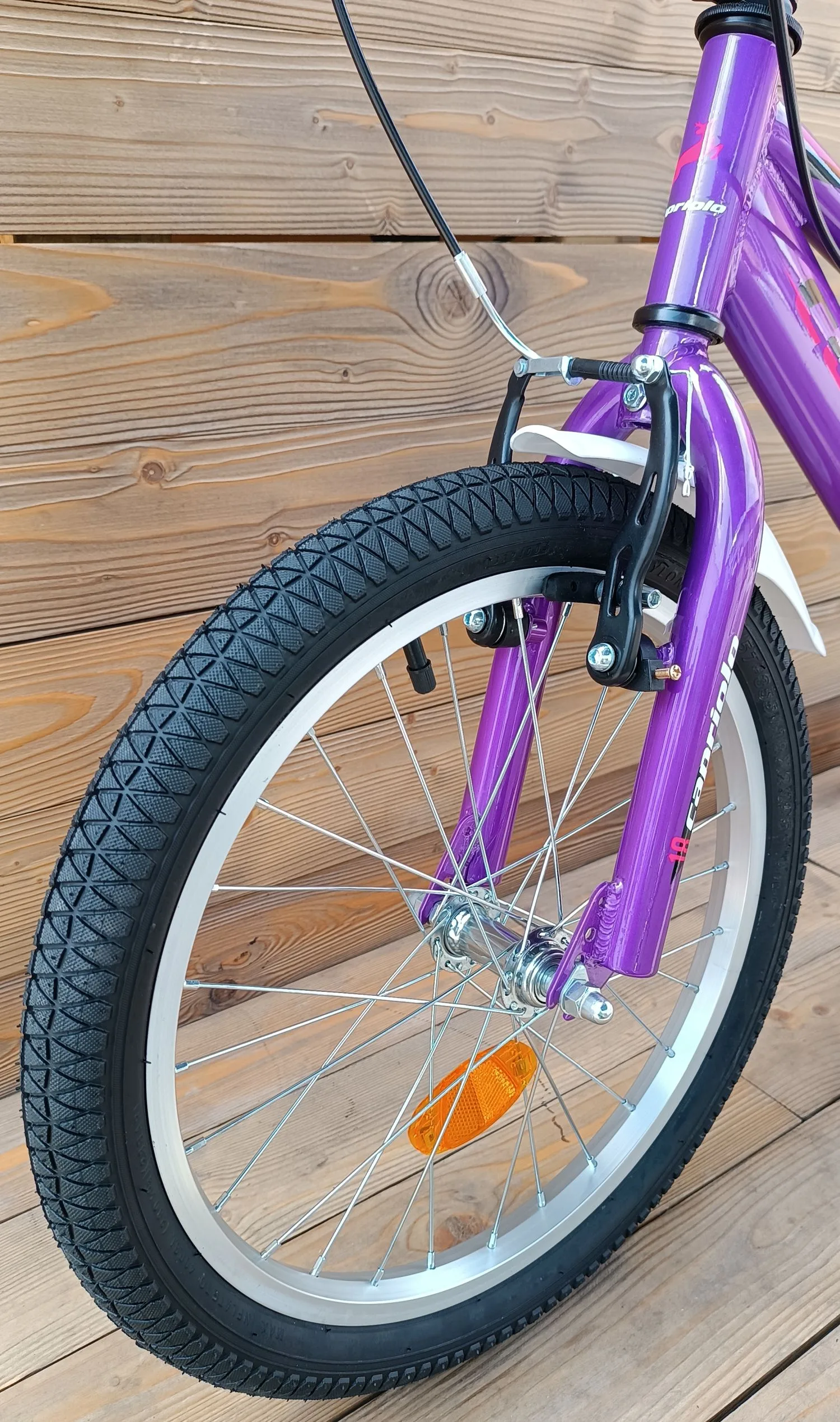 Bicicleta copii 18 Capriolo Rocket violet - imagine 4