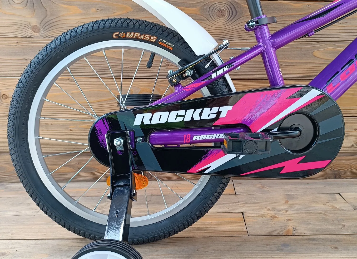 Bicicleta copii 18 Capriolo Rocket violet - imagine 5