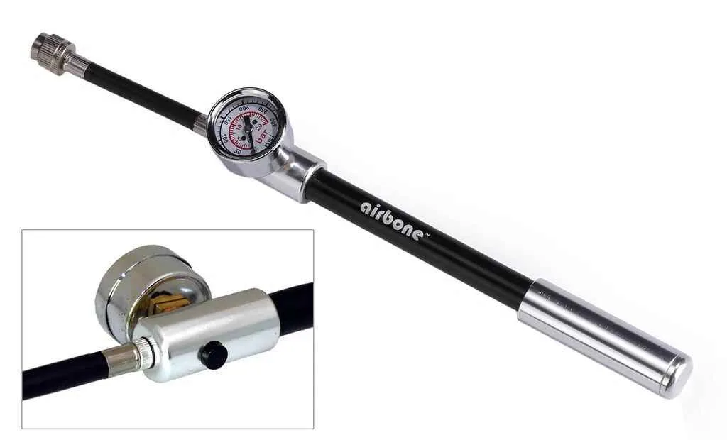 Pompa telescop AIRBONE ZT-802 293mm black 300psi/20bar