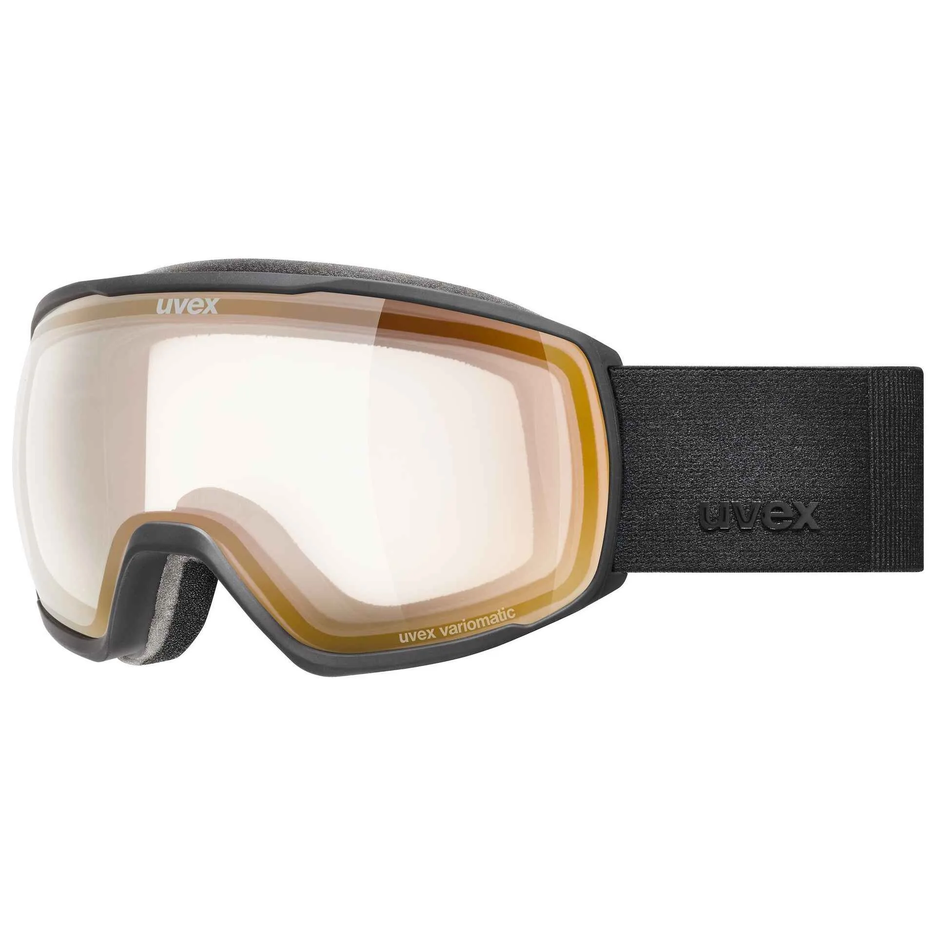 Ochelari schi Uvex victorious pro V black matt dl/red-cl