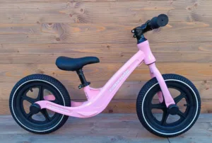 Bicicleta copii fara pedale Capriolo GUR-GUR magnesium pink FM011