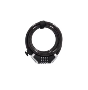 Lacat spiral cu cifru XLC Ronald Biggs 12mm/1850mm