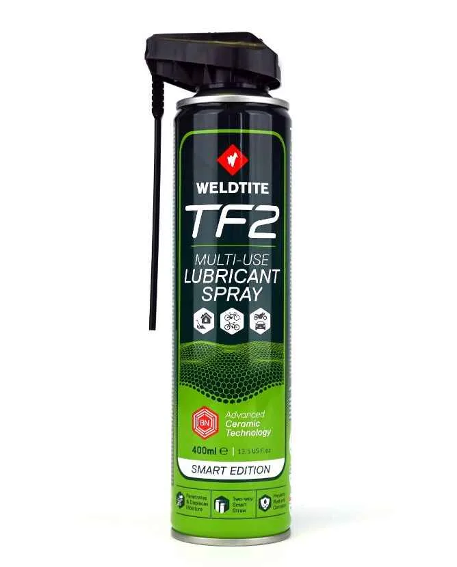 Lubrifiant cu teflon TF2 Spray Weldtite 400ml cu Smart Head (cap smart)