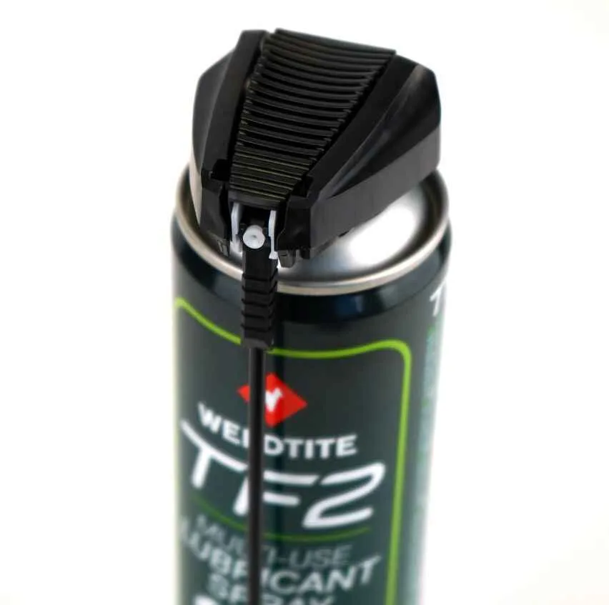 Lubrifiant cu teflon TF2 Spray Weldtite 400ml cu Smart Head (cap smart) - imagine 3
