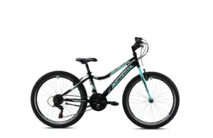 Bicicleta copii 24 Capriolo Diavolo DX negru turcoaz 13
