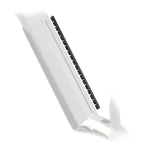 MRS rubber cover black, 38 cm,19 links