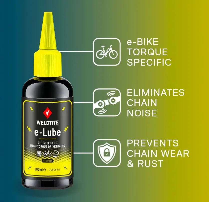 Lubrifiant e-lube pentru e-Bike Weldtite 100 ml - imagine 2