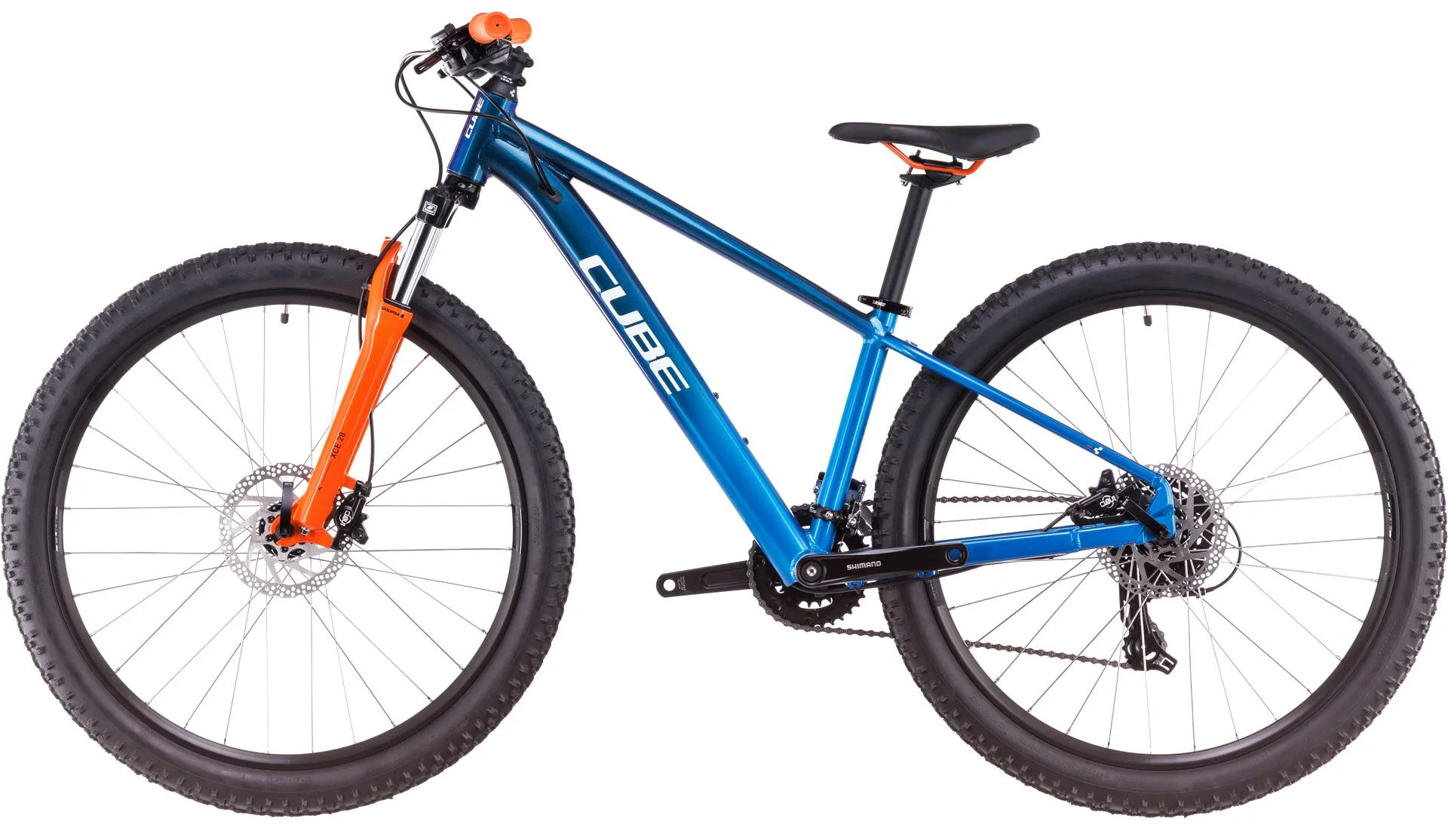 Bicicleta Cube Acid 260 Disc actionteam blue orange 26 - imagine 2