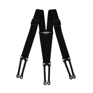 Bretele Bauer negru YTH copii L-XL