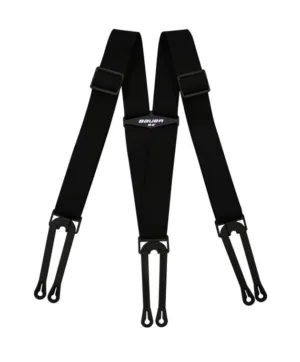 Bretele Bauer negru YTH copii S-M