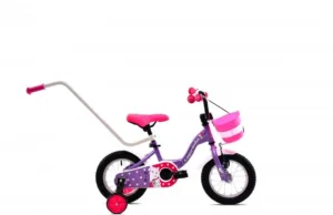 Bicicleta copii 12 Capriolo Viola violet pink