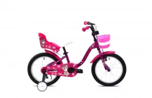 Bicicleta copii 16 Capriolo Viola violet pink