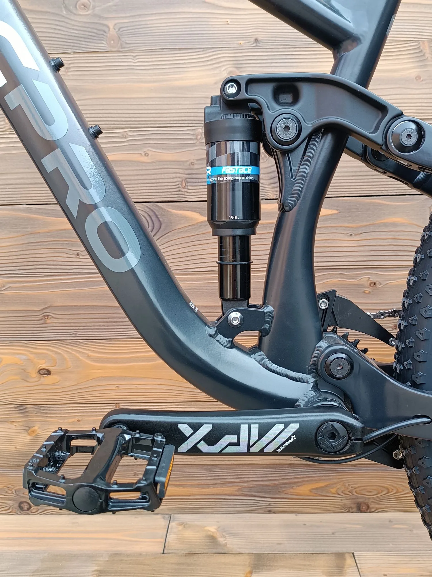 Bicicleta MTB 29 Capriolo AL-GO 9.7 Full suspension Disc-brake aluminiu negru 16 S - imagine 4