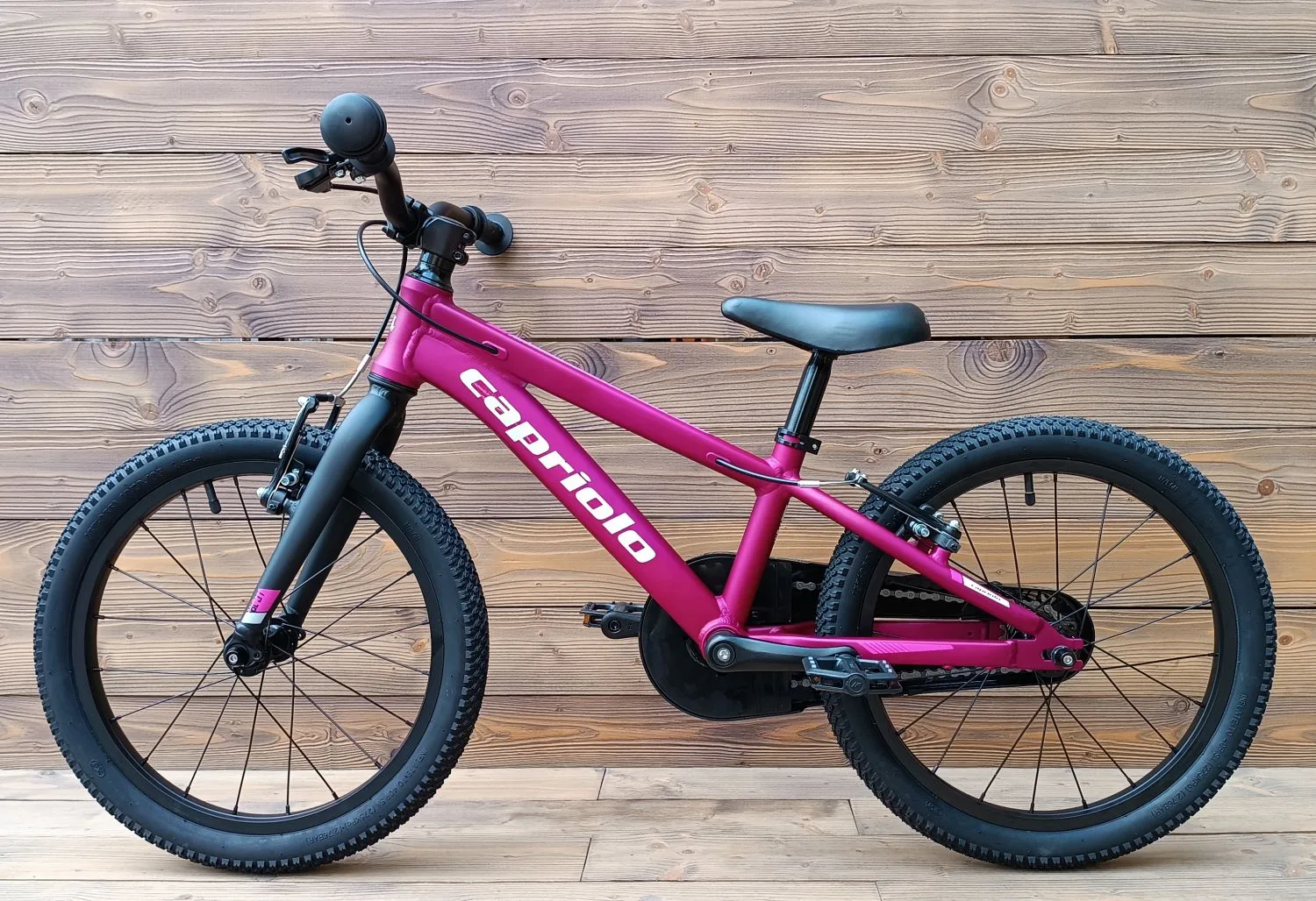 Bicicleta copii 18 Capriolo LC aluminiu violet 9 - imagine 2
