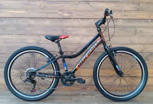 Bicicleta copii 24 Capriolo Diavolo negru rosu 12