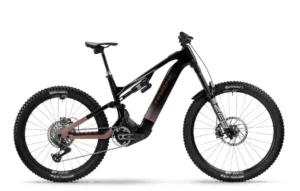 Bicicleta electrica e-bike Haibike HYBE CF11 12-G GX AXS i800Wh carbon cupru auriu XL High