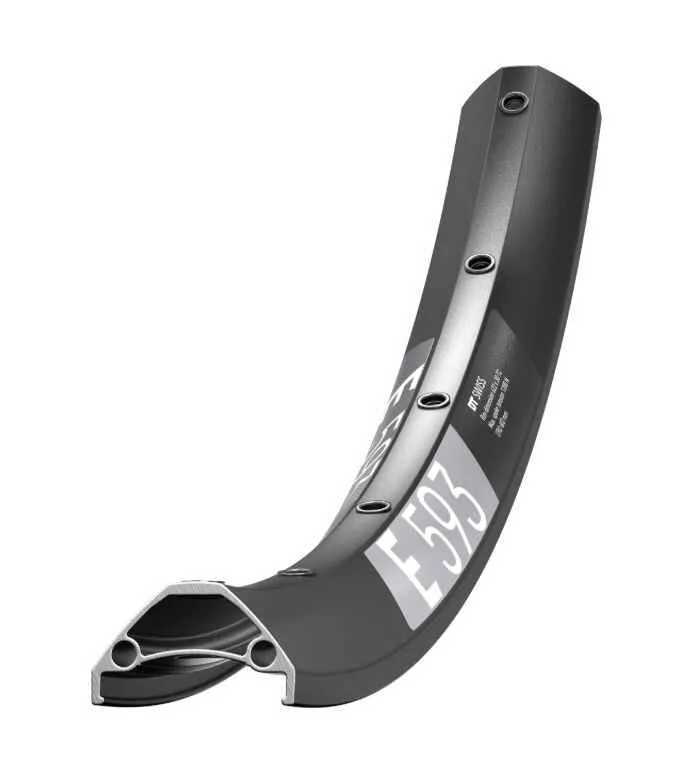 Janta DT Swiss E 593 27.5 black 32 holes 559-30 VH 6.5mm RDE593BDPS32SA6223 - imagine 2