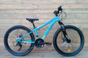 Bicicleta copii 24 Capriolo Oxygen Disc-brake albastru alb 12