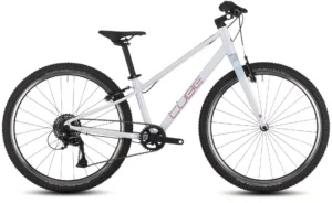 Bicicleta Cube Numove 240 alb roz 24 aluminiu