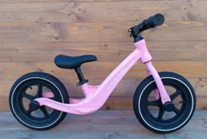 Bicicleta copii fara pedale Capriolo GUR-GUR magnesium pink FM011