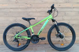 Bicicleta copii 24 Capriolo Oxygen Disk-brake verde negru 12
