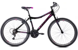 Bicicleta Capriolo Attack L26 aluminiu negru pink cadru 17