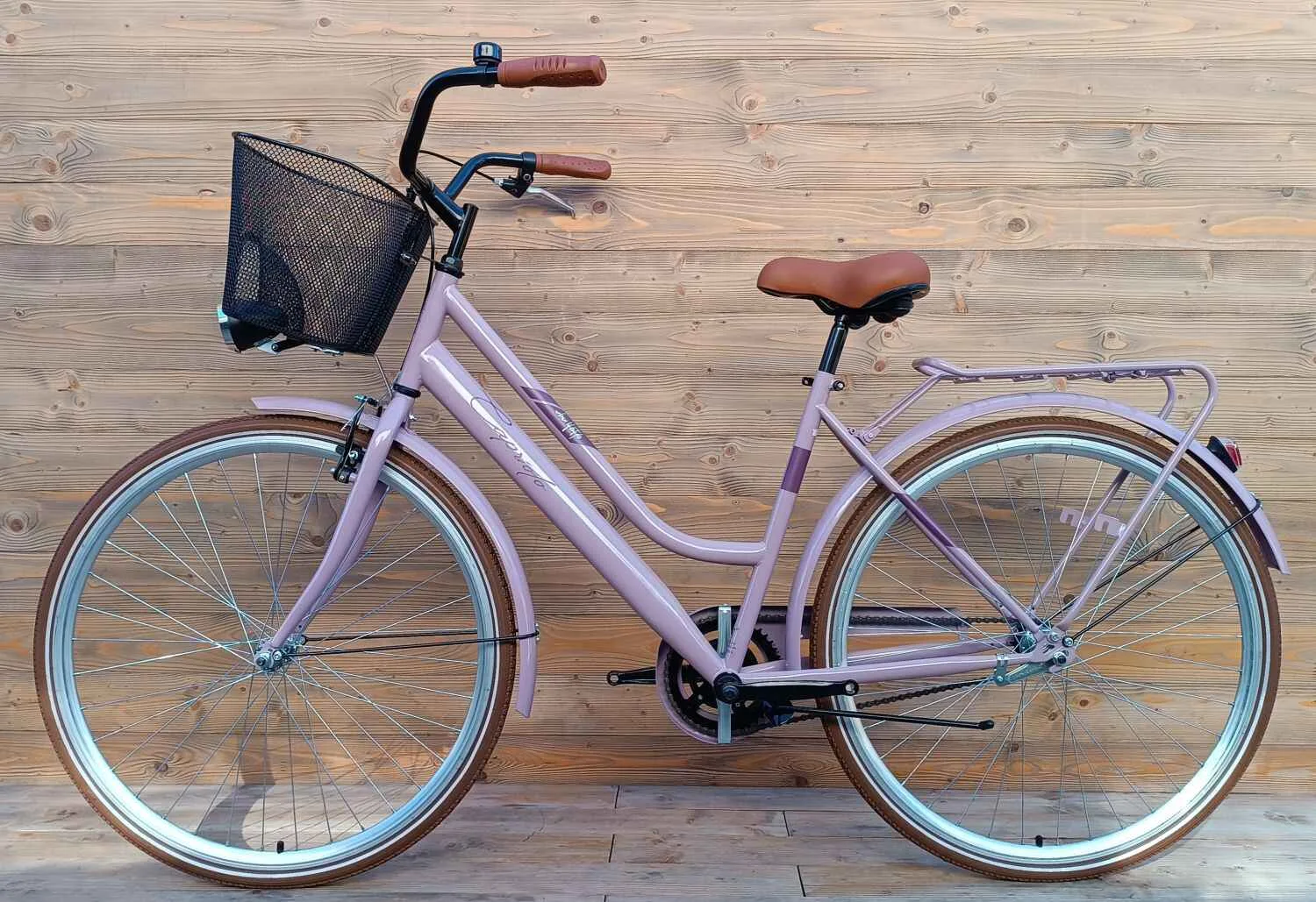 Bicicleta dama 28 Capriolo Amsterdam violet 18 - imagine 2