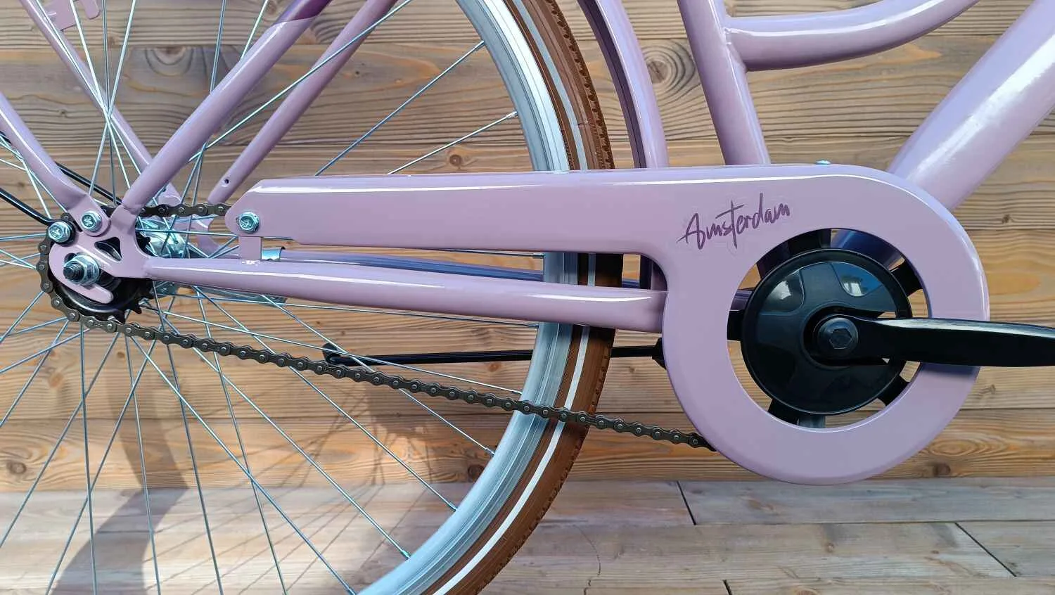 Bicicleta dama 28 Capriolo Amsterdam violet 18 - imagine 6