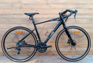 Bicicleta Capriolo gravel CPRO G 9.4 28 aluminiu negru cadru 53