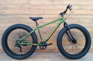 Bicicleta MTB Fatboy Capriolo 26/7HT verde portocaliu 17