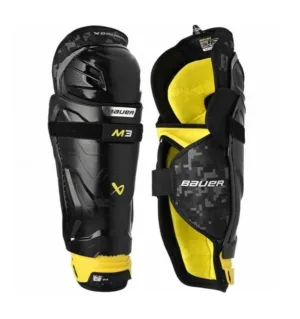 Tibiera BAUER M3 negru Jr 11