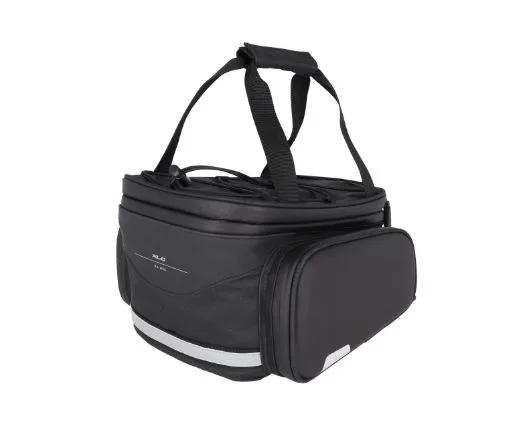 Geanta portbagaj 5 in 1 XLC BA-M06 negru antracit 30x18x15cm, 8,5-21,5l compatibil cu MIK