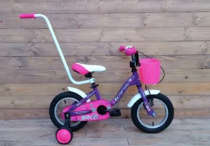 Bicicleta copii 12 Capriolo Viola violet pink
