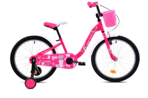 Bicicleta copii 20 Capriolo Viola pink alb