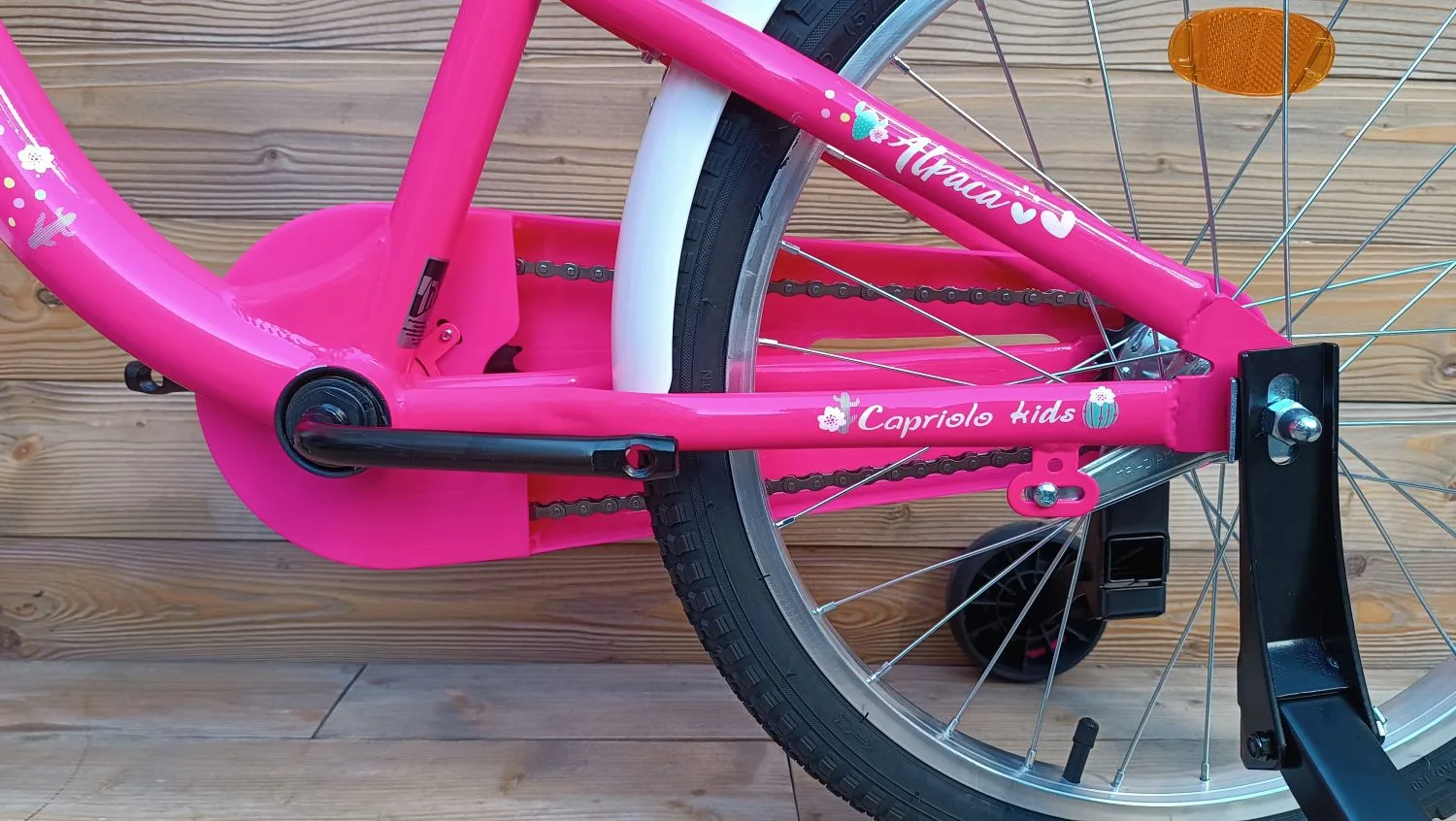 Bicicleta copii 20 Capriolo Viola Alpaca pink alb - imagine 7