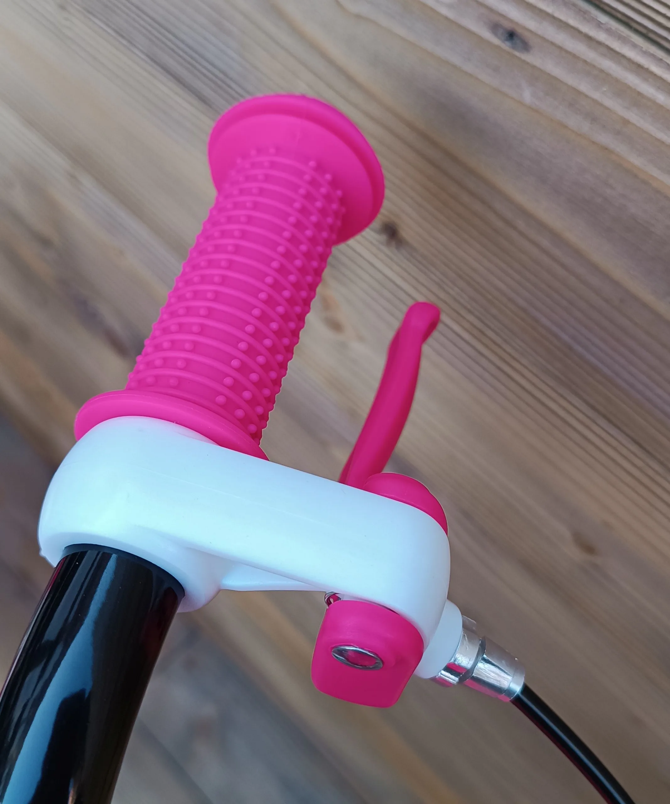 Bicicleta copii 20 Capriolo Viola Alpaca pink alb - imagine 10