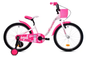 Bicicleta copii 20 Capriolo Viola alb pink